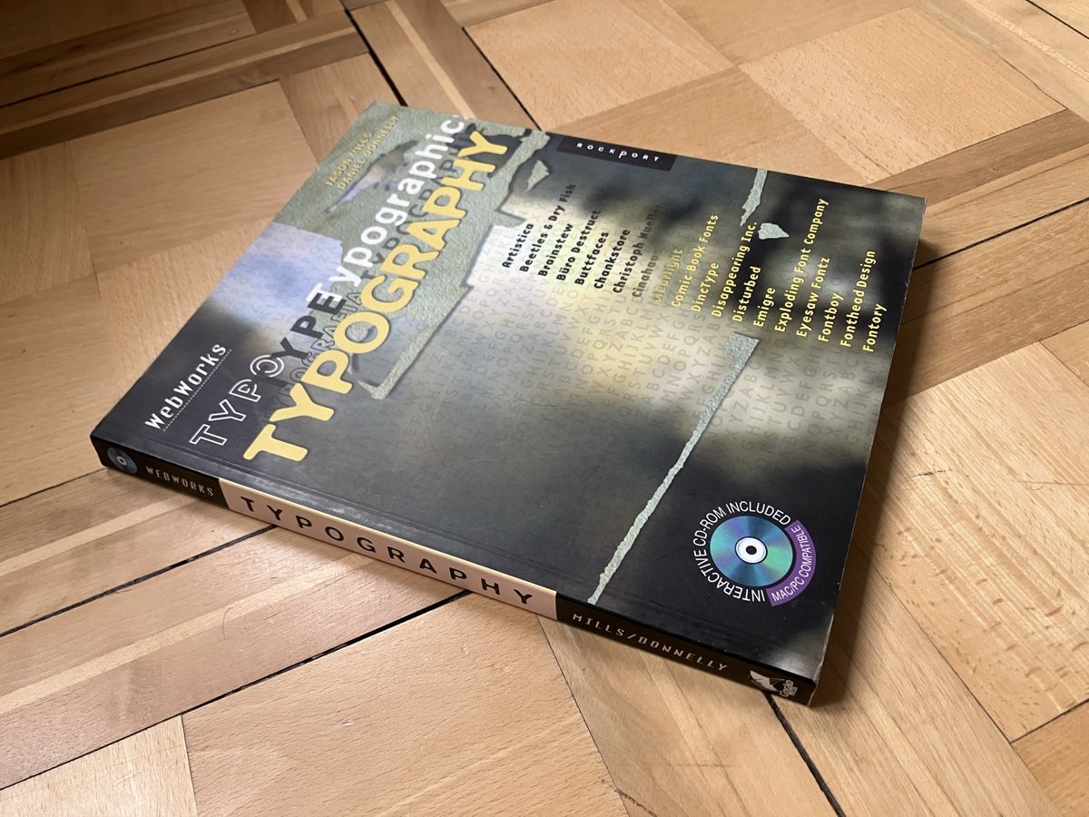 Libri: Typografie Buch: WebWorks TYPOGRAPHY mit CD-ROM! – Usato da Zürich venduto da kriszardo 1