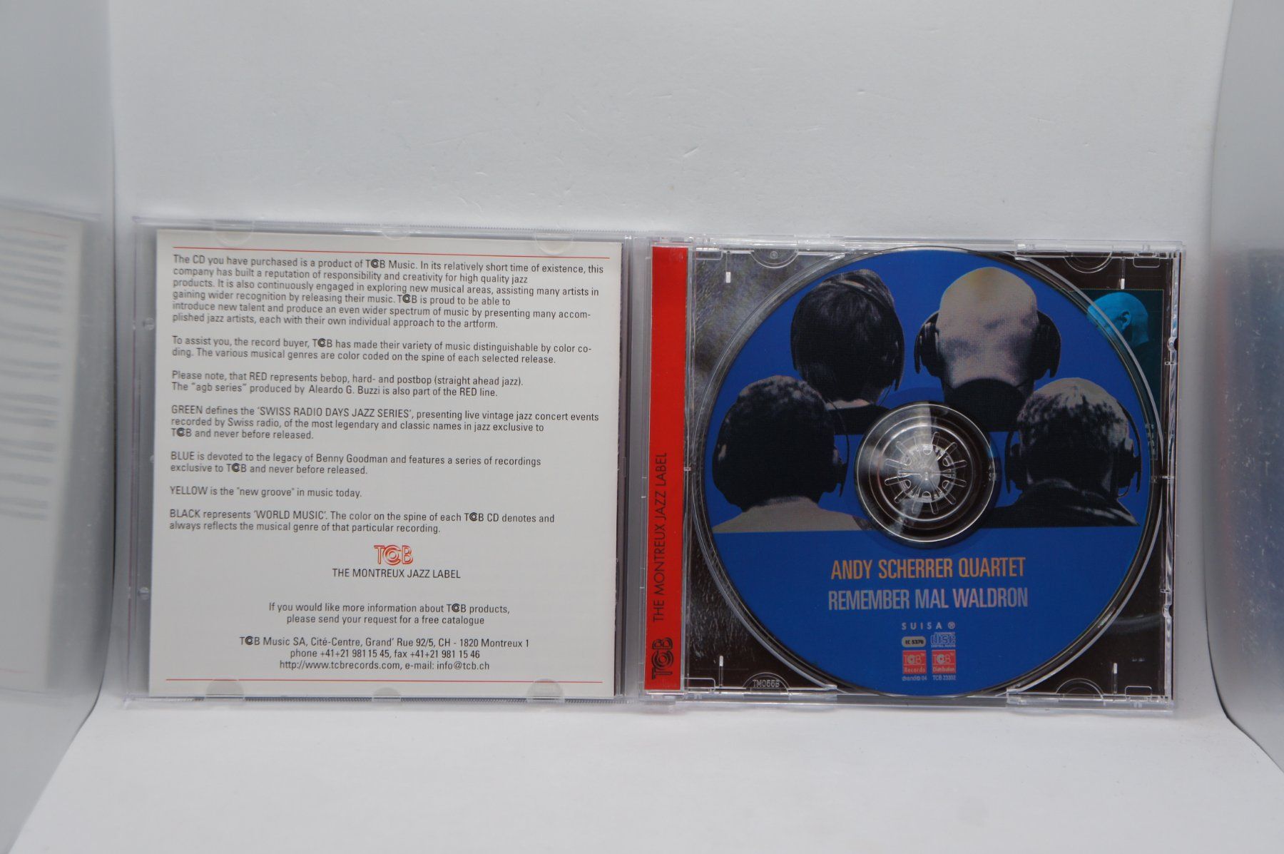 CD: CD Andy Scherrer Quartet ‎– Remember Mal Waldron – Usato da Ernetschwil venduto da luisvonerni 2