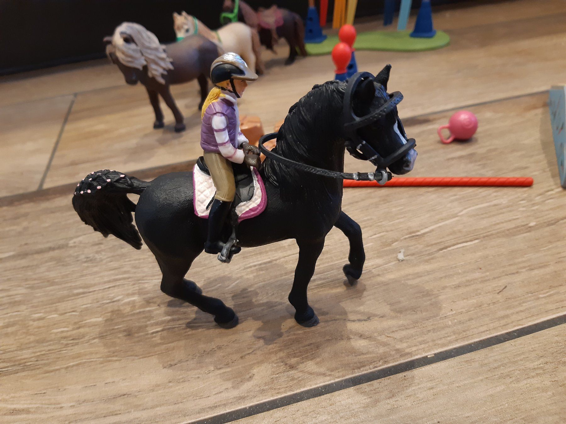 Schleich Giocattoli: Schleich Gymkhana Parcour – Usato da Waldkirch venduto da Parry01 2