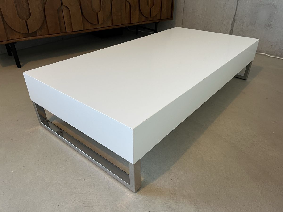 Tavoli: Eleganter Couchtisch weiss – Usato da Zürich venduto da Winiman 2