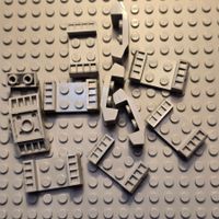 Lego 11 x Platten mit Lütfungsschlitzen (41862)