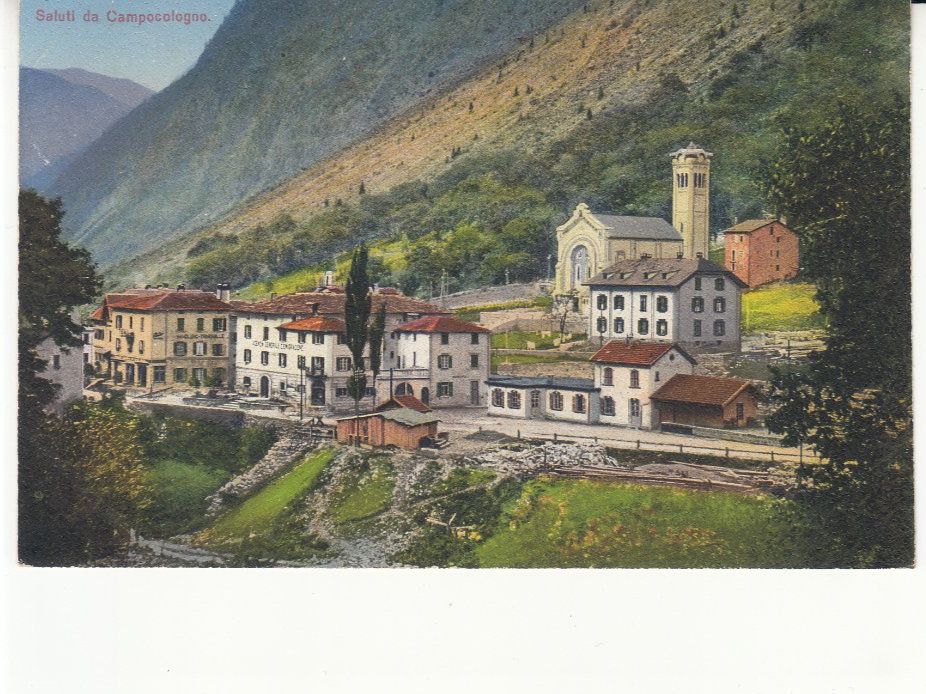 Cartoline postali: Campocologno ca. 1915 – Usato da Bürglen TG venduto da StampGraf