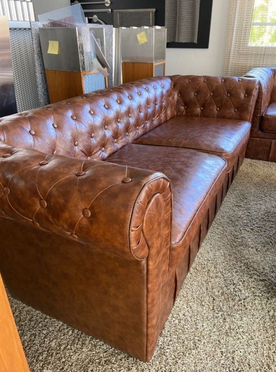 Sofas: Braun Ledersofa – Gebraucht aus Dättwil AG von joa_q8nx