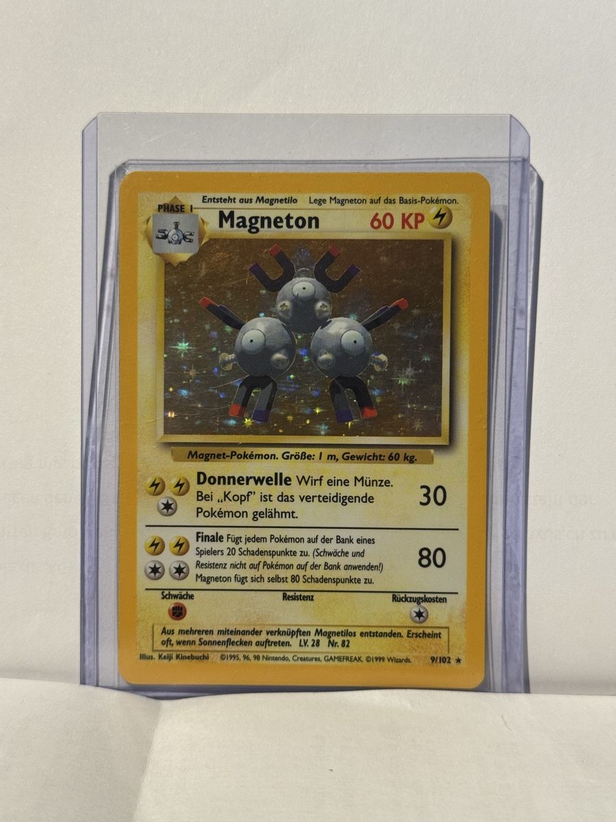 Pokémon Carte collezionabili: Pokemon - Magneton Base Set Holo 9/102 – Usato da Reinach AG venduto da doc.vincent