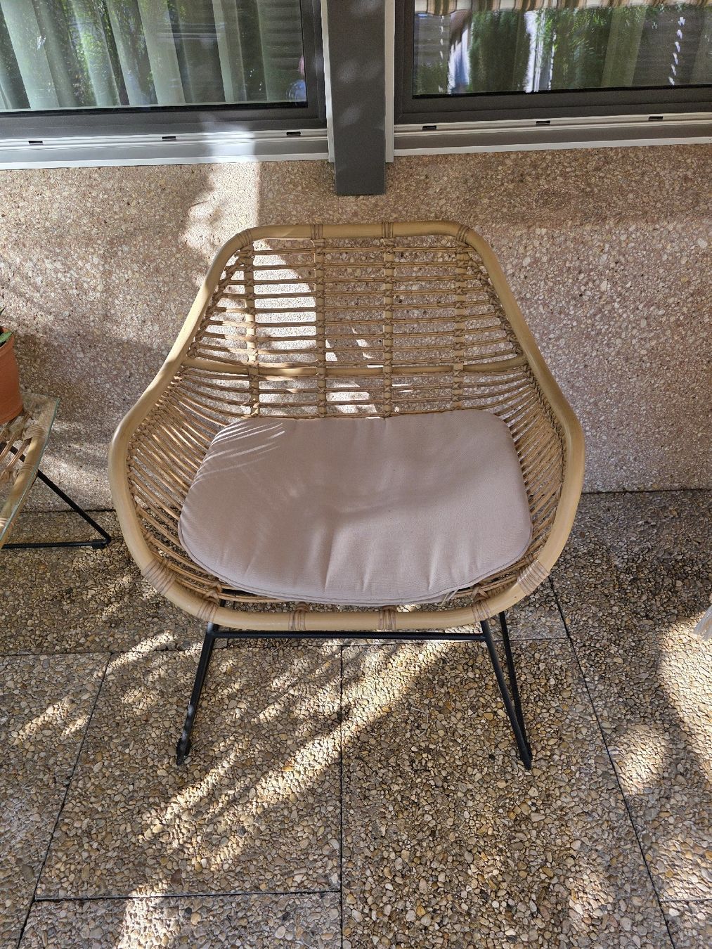 Sofas: Gartenlounge, Ratan Optik – Gebraucht aus Niederscherli von Pemela 1