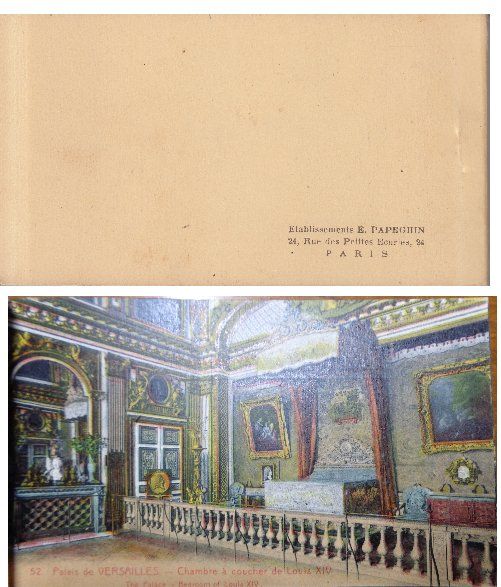 Cartoline postali: Versailles Karten-Booklet 25 Karten 1932 – Usato da Bürglen TG venduto da StampGraf 1