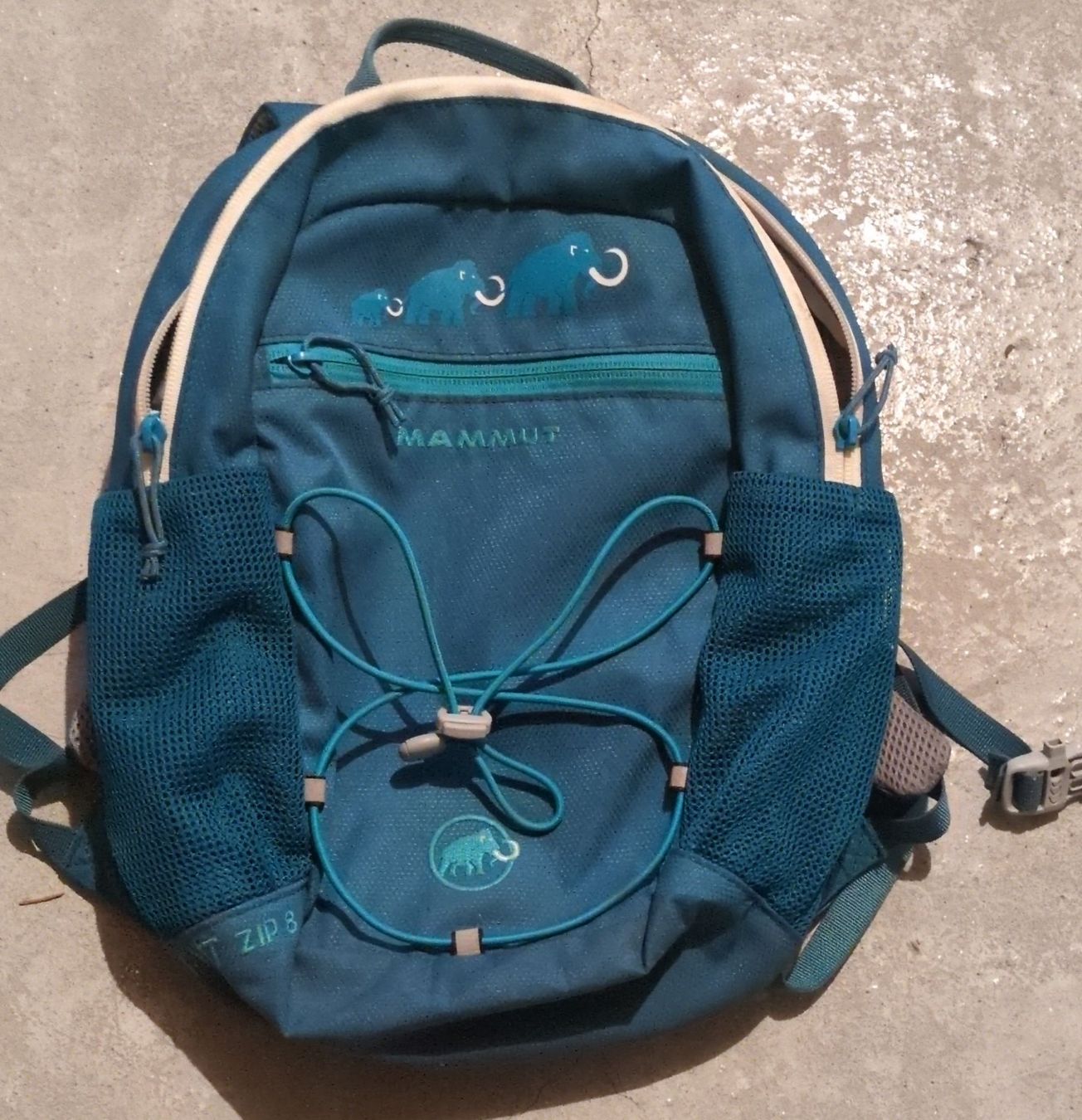 Borse & Zaini: Mammut Rucksack Kinder blau  – Usato da Zürich venduto da Brushie18