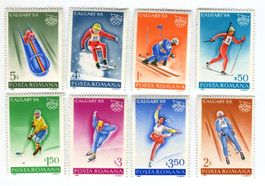 Briefmarken "Olympische Spiele". Rumänien.