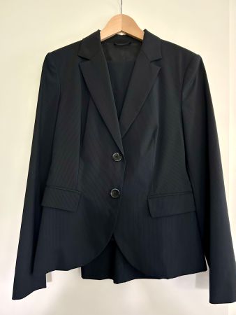 Benetton Hosenanzug blau gestreift Damen