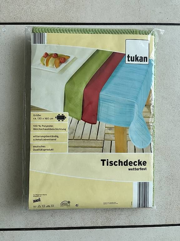 Altra biancheria da tavola: Tischdecke wetterfest, original verpackt – Nuovo e nell'imballaggio originale da Oberengstringen venduto da exmex
