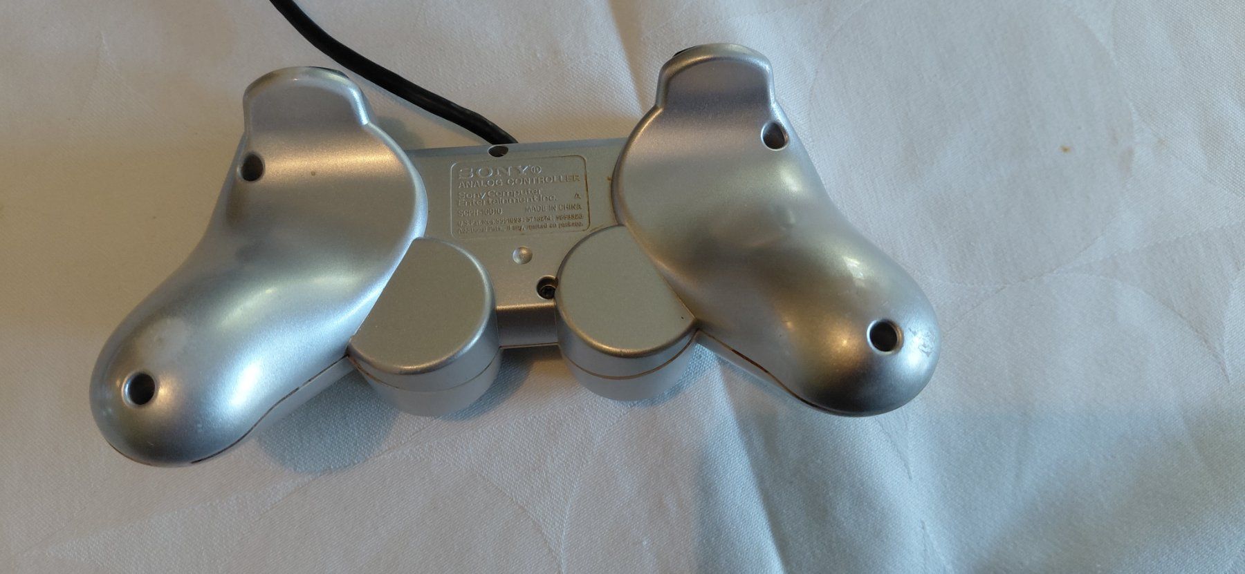 Controller: Playstation 2 Controller Original Silber – Gebraucht aus Gretzenbach von Uli1980 2