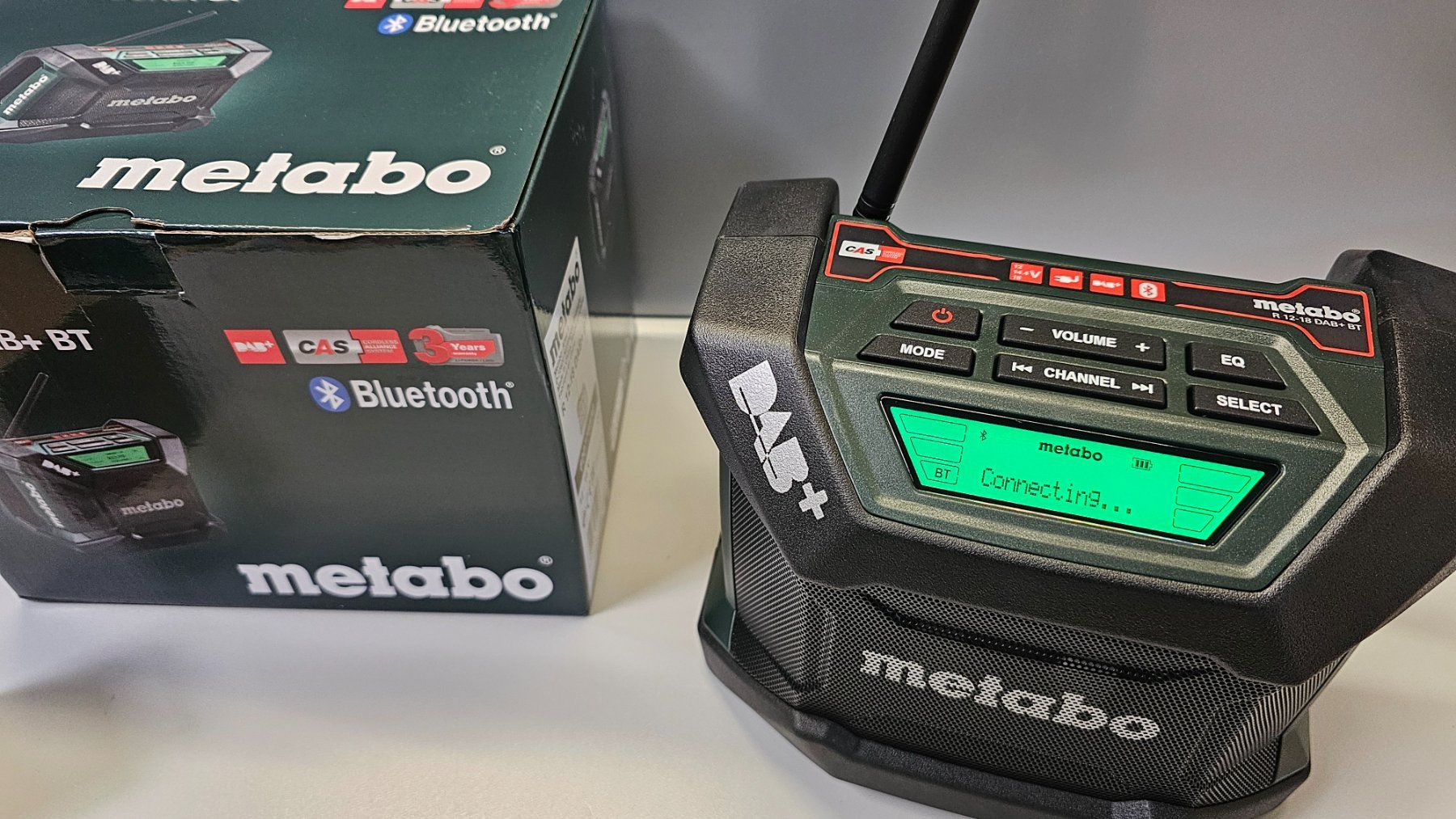 Metabo Radio: Metabo Robustes Baustellenradio mit DAB+ uns Bluetooth – Nuovo e nell'imballaggio originale da Jegenstorf venduto da Bracher_Store 3