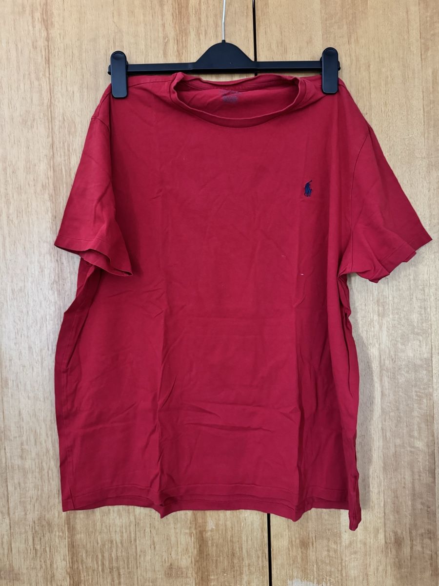 Ralph Lauren T-shirt: Rotes Polo Ralph Lauren Tshirt – Usato da Igis venduto da jul_7vgf