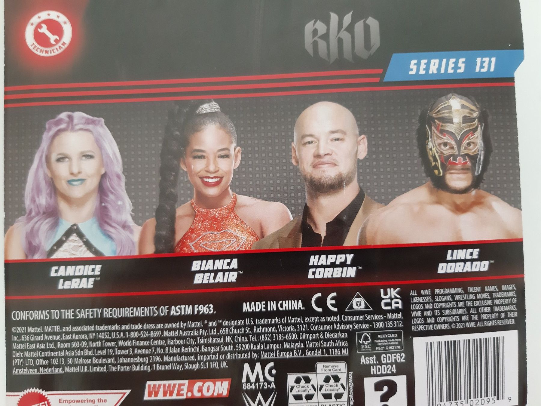 WWE Statuette: WWE Basic Series 131 Action Figure - Randy Orton – Nuovo e nell'imballaggio originale da Buchs SG venduto da Bray_Law 4