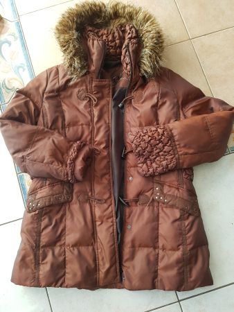 Manteau BiBA brun cuivré 42-44