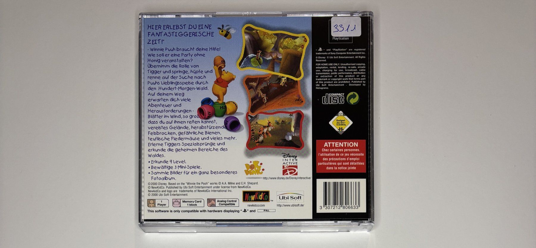 Sony Giochi: PS1 - Tigger's Honigjagd – Usato da Allschwil venduto da Bullach 2