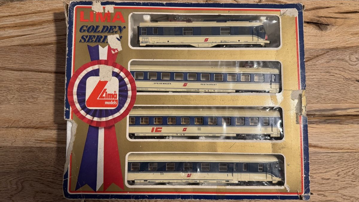 Lima Modellini di ferrovie: Lima H0 Gleichstrom Treibzugset – Usato da Jona venduto da grizzlyhedi01 2