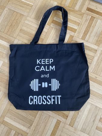Schwarze Crossfit Tasche - Ideal f**r Sport und Freizeit