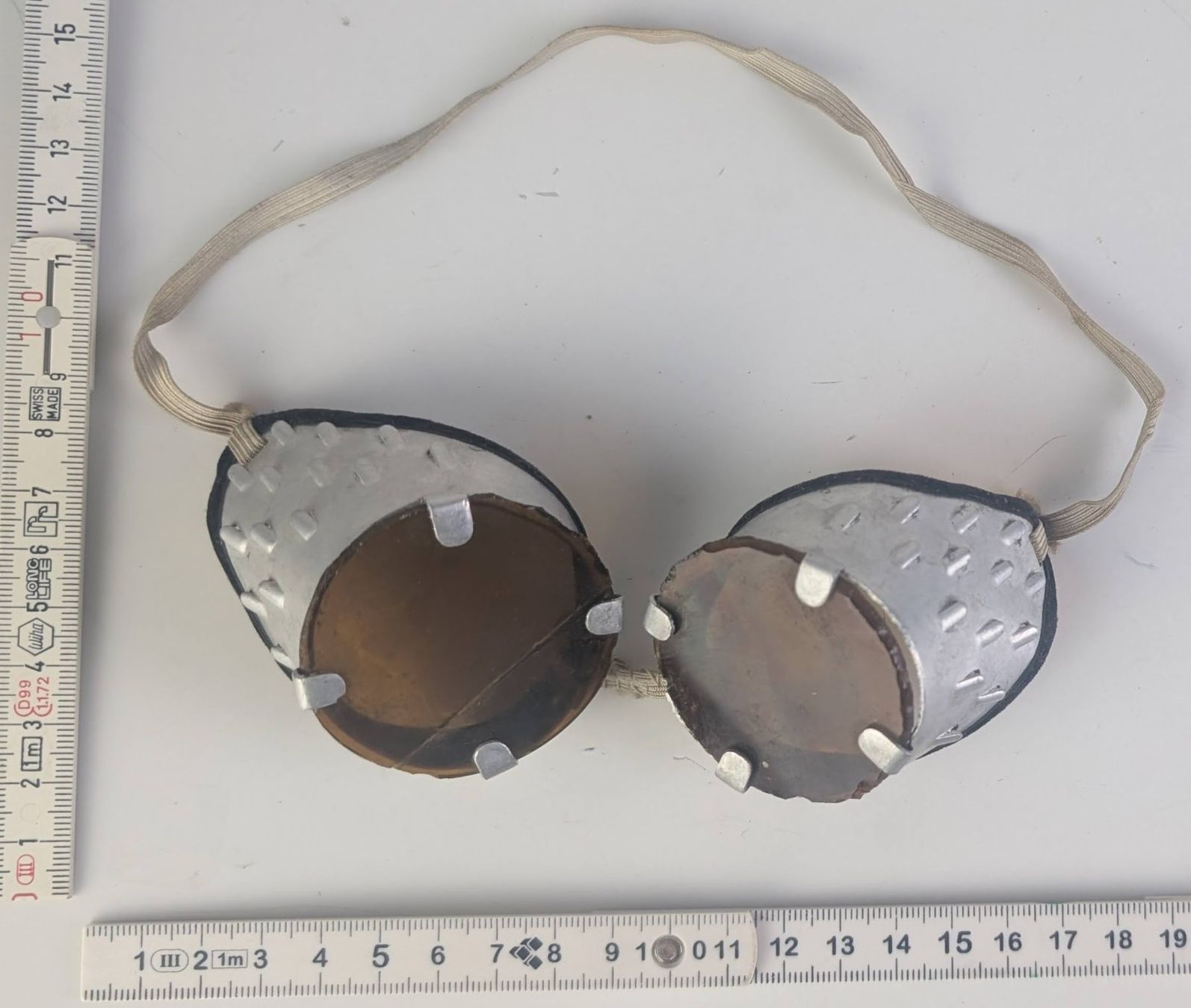 Occhiali & Lenti: Antike Skibrille / Oldtimer Brille, Vintage Style Ski – Difettoso da Zürich venduto da axolottchen