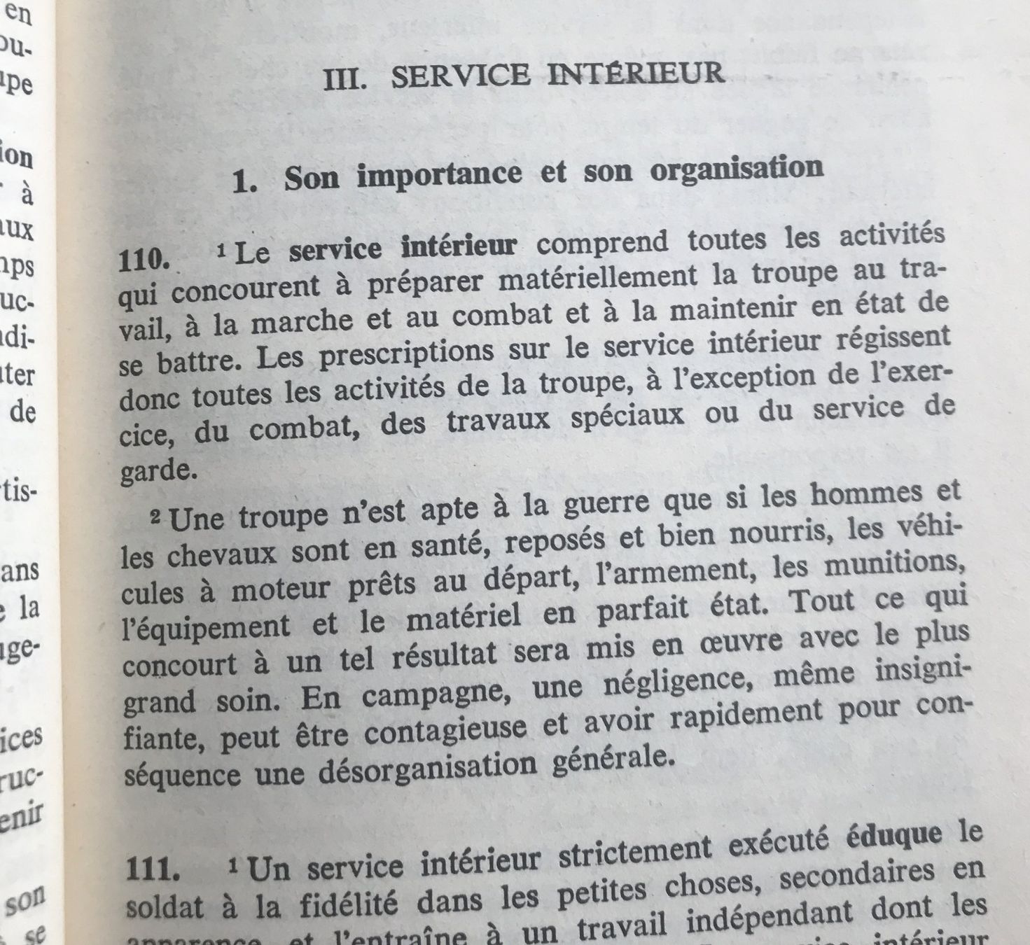 Schweizer Armee Armi bianche: ARMÈE SUISSE RÈGLEMENT DE SERVICE 1972 – Usato da Ostermundigen venduto da wini63 3
