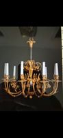 Lustre français bronze doré époque Napoléon III 8 bras