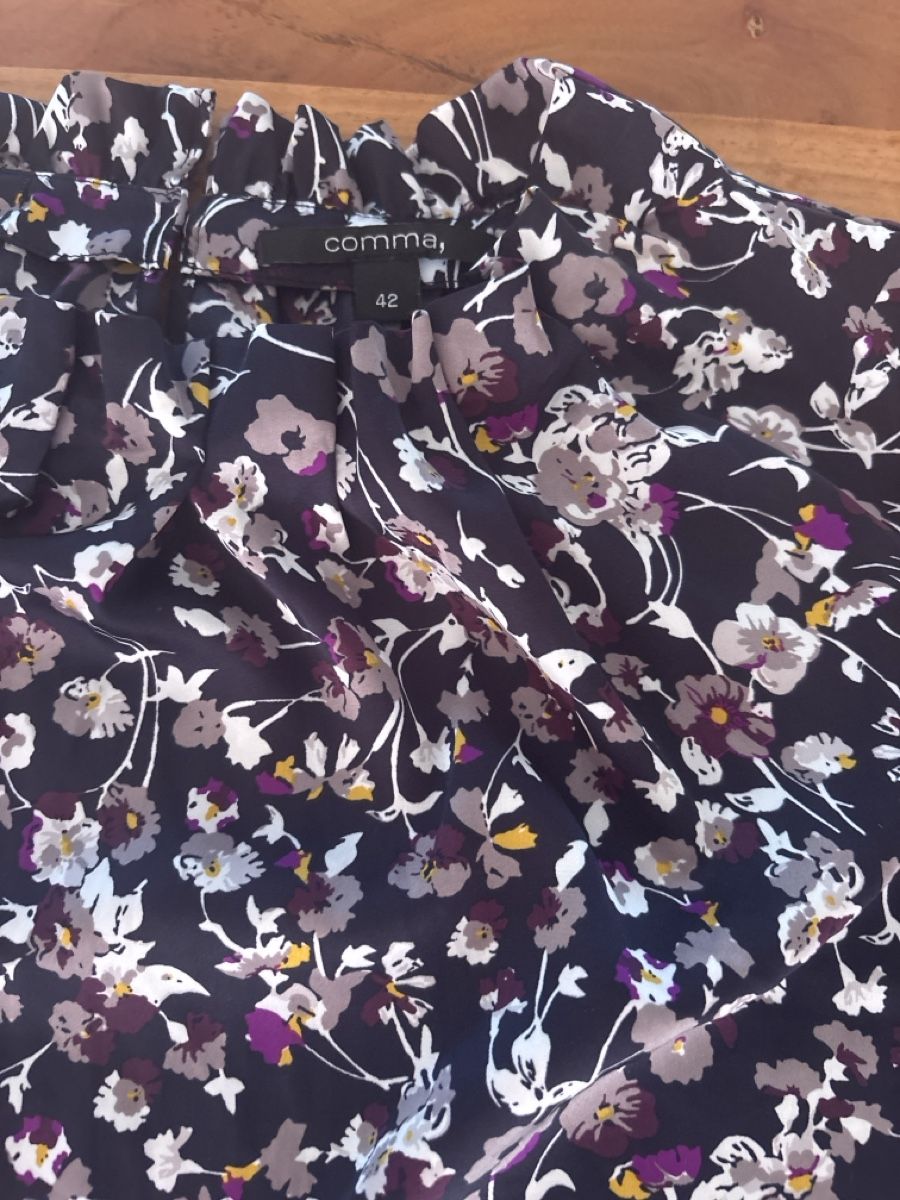 Comma Camicette: Damen Bluse floral Grösse 42 von Comma – Usato da Oberembrach venduto da cla_xrg8 1