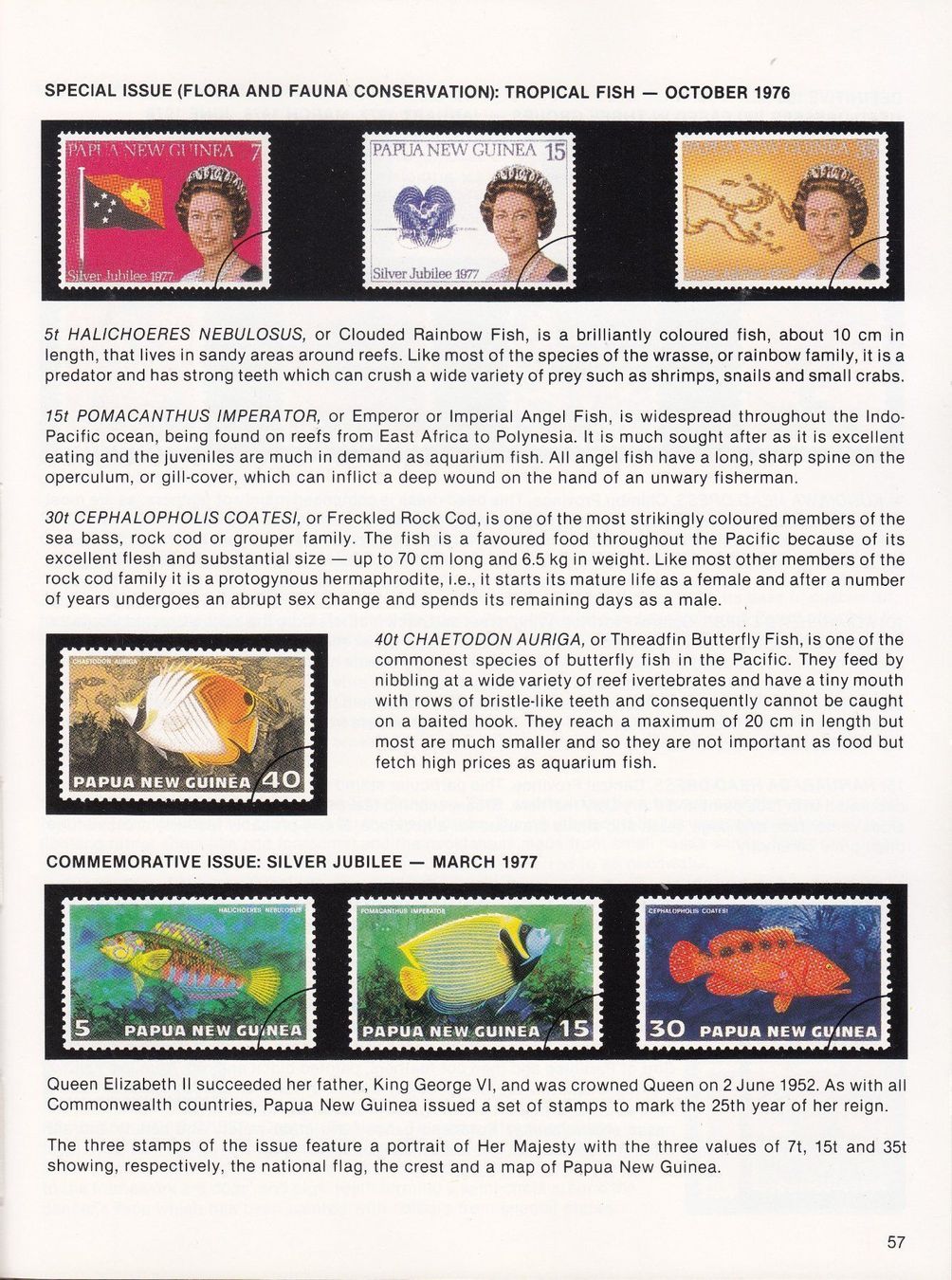 Tutti i francobolli: Papua New Guinea Decimal Stamp 1966 - 1982 – Usato da Bürglen TG venduto da StampGraf 4