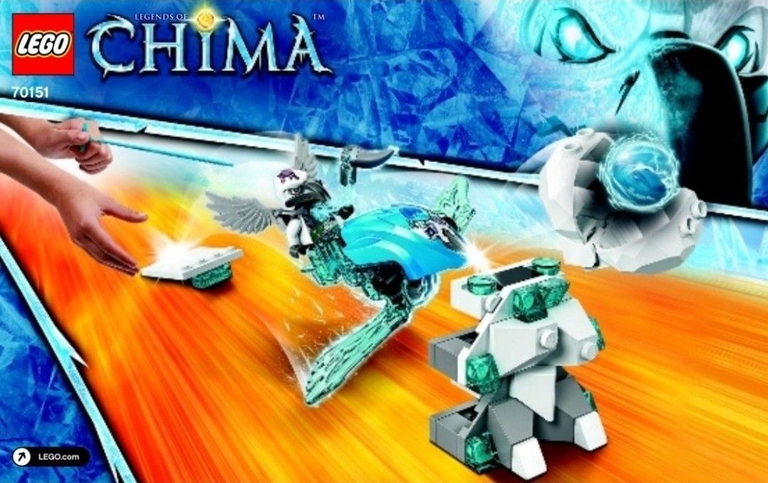 Lego Kit di costruzioni: Lego Legends of Chima Eisstachel – Nuovo (secondo la descrizione) da St.Gallen venduto da Its.eli035 2