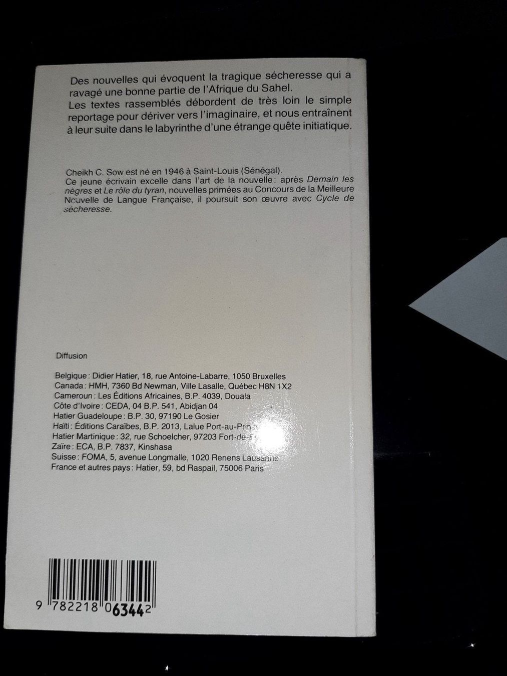 Bücher: Cycle de secheresse – Gebraucht aus Le locle von juliensaran 2