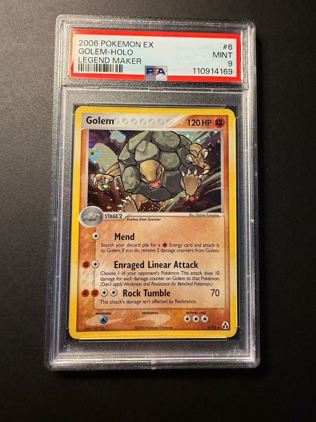 Pokémon Sammelbilder & Trading cards: PSA 9 GOLEM-HOLO LEGEND MAKER POKEMON – Gebraucht aus Zürich von pokemon_cards 2