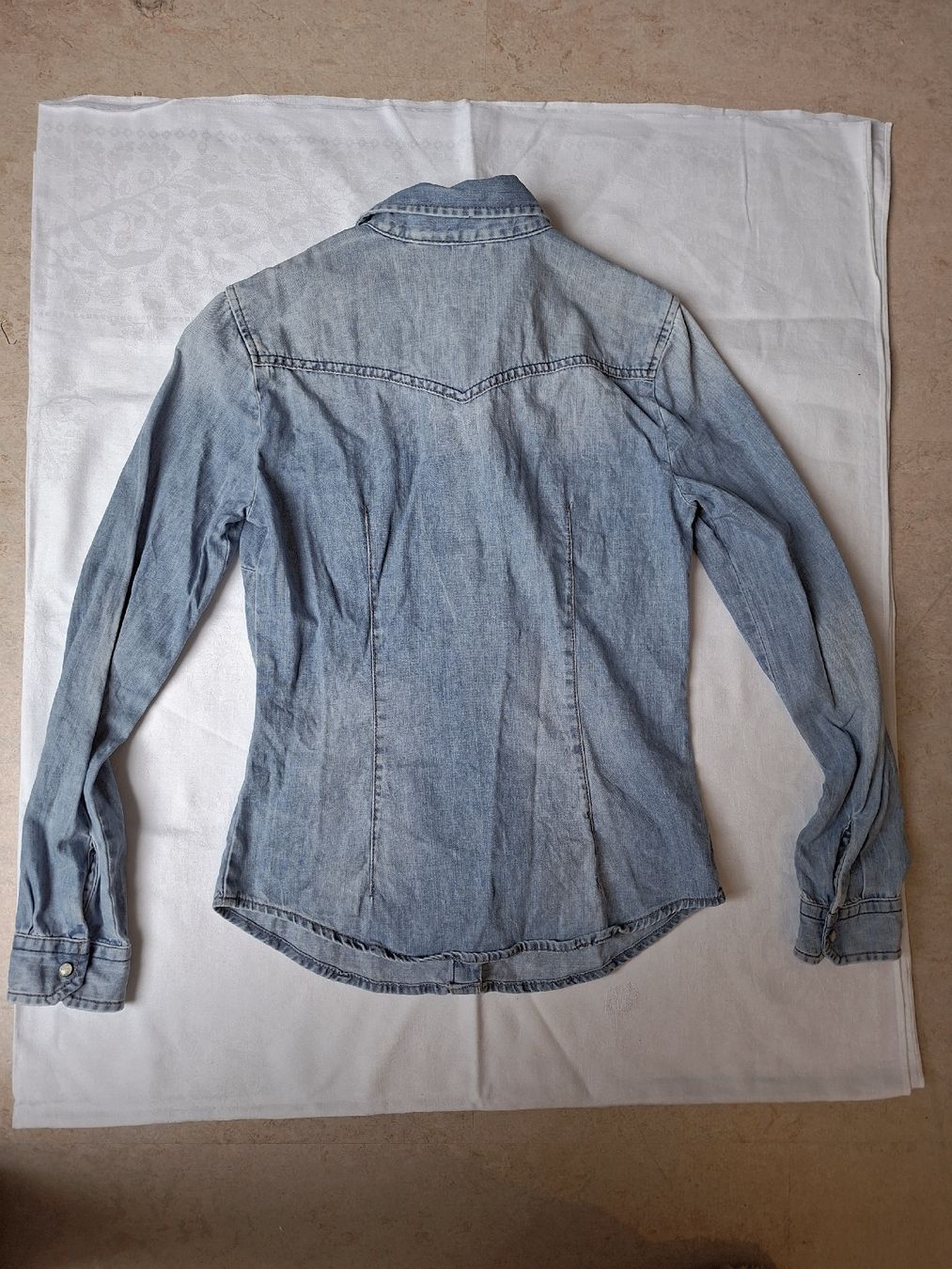 Sisley Camicette: Sisley Jeanshemd / Jeansbluse, Gr. XS – Usato da Klingnau venduto da vollmond36 1