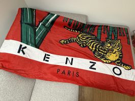 Original Kenzo Paris Strandtuch / Badetuch Tiger, Neu!