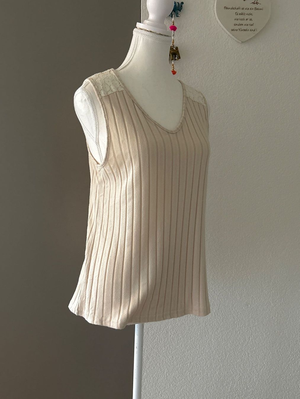 Top: Top beige Grösse S – Nuovo (secondo la descrizione) da Brunnen venduto da Nala2929 2