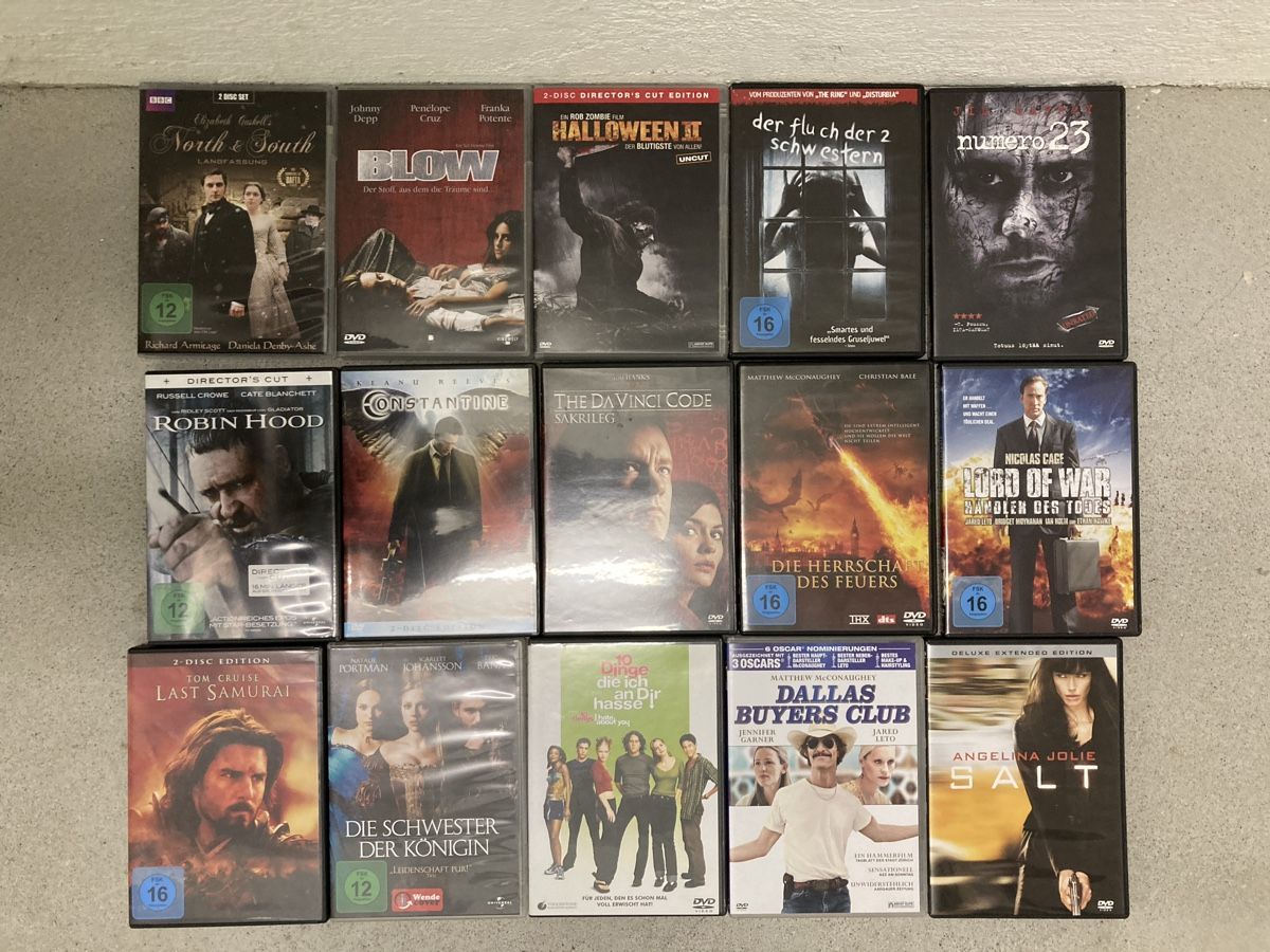 Tutti i DVDs: DVD Sammlung (58 DVDs) – Nuovo (secondo la descrizione) da Dielsdorf venduto da Chantal1988
