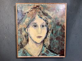 Original Ölgemälde von Ruth Steinegger "Rahel" aus 1984