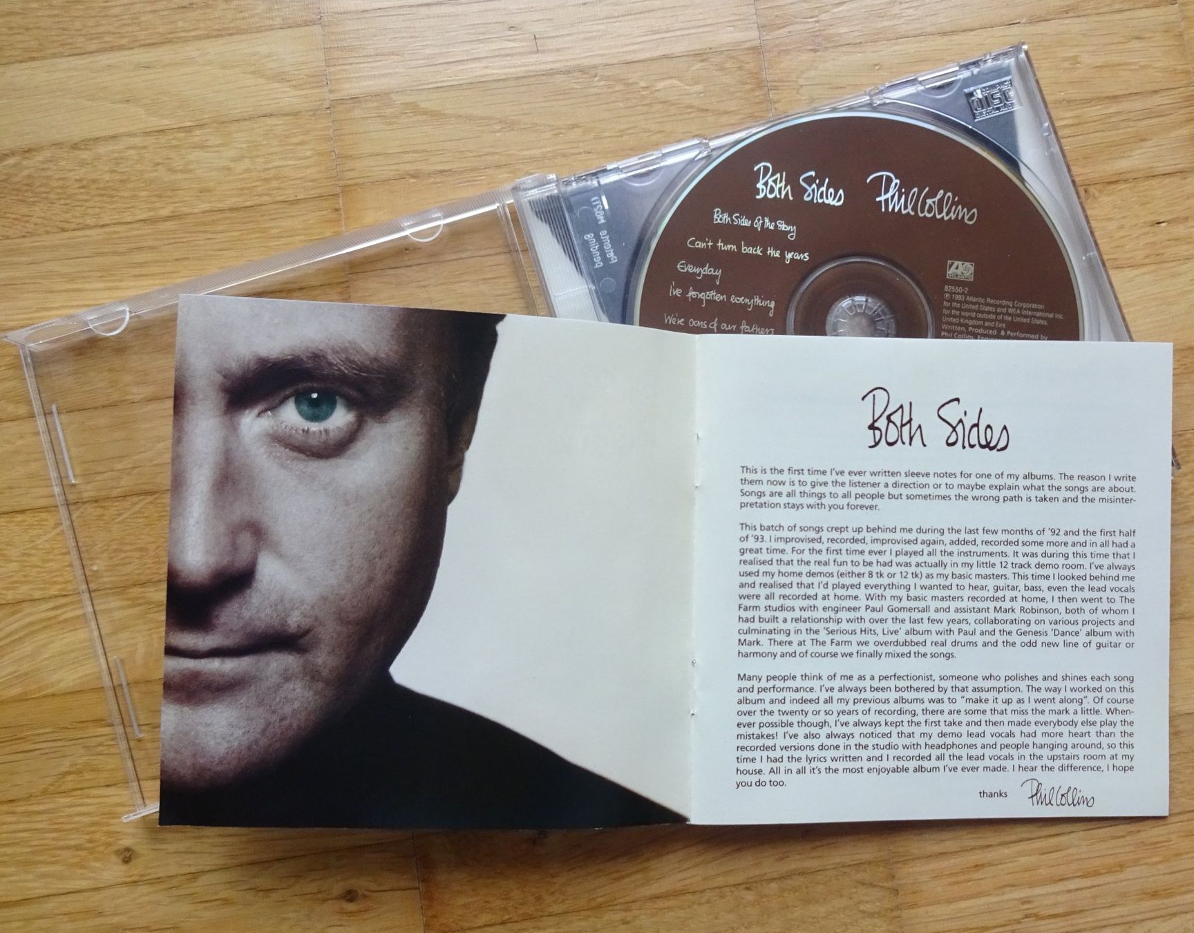 CDs: Phil Collins: Both Sides – D'occasion à St.Gallen par Paddington11 5
