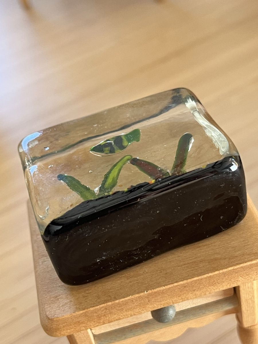 Case e mobili per bambole: Mini aquarium pour maison de poupée  – Usato da Euseigne venduto da so.ART 4