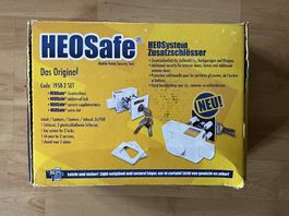 HEOSafe Zusatzschloss gleichschließend - Weiß - 2er Set