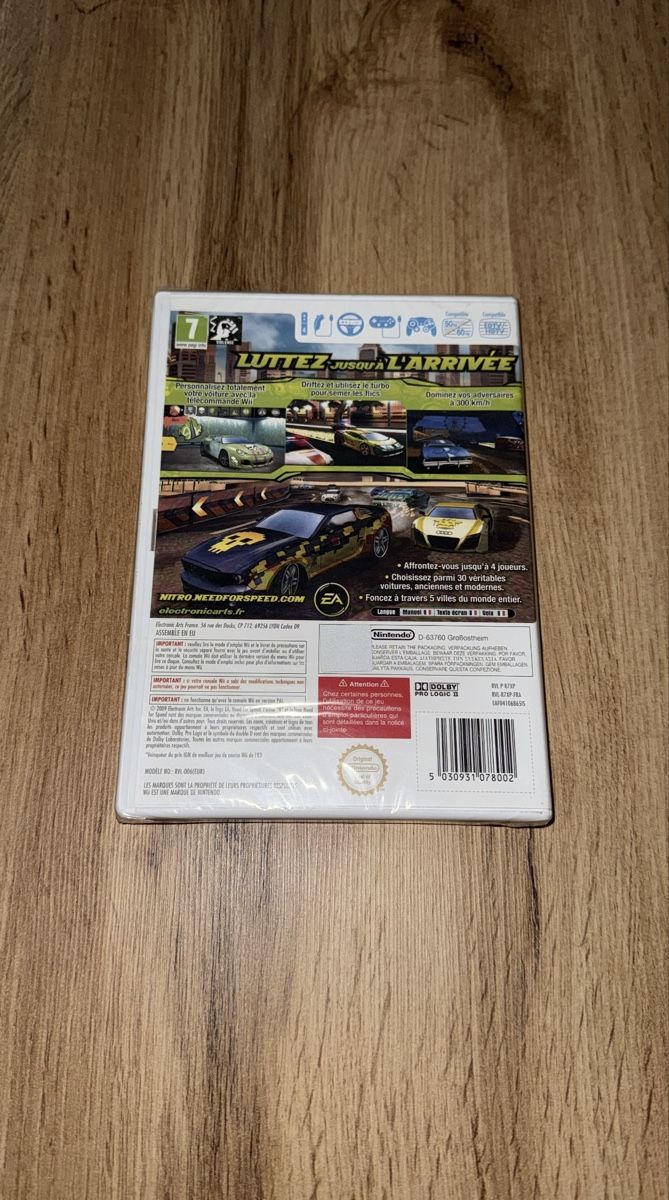 Nintendo Giochi: Jeu Need for Speed Nitro sous blister – Nuovo e nell'imballaggio originale da Onex venduto da Flo.islm 1