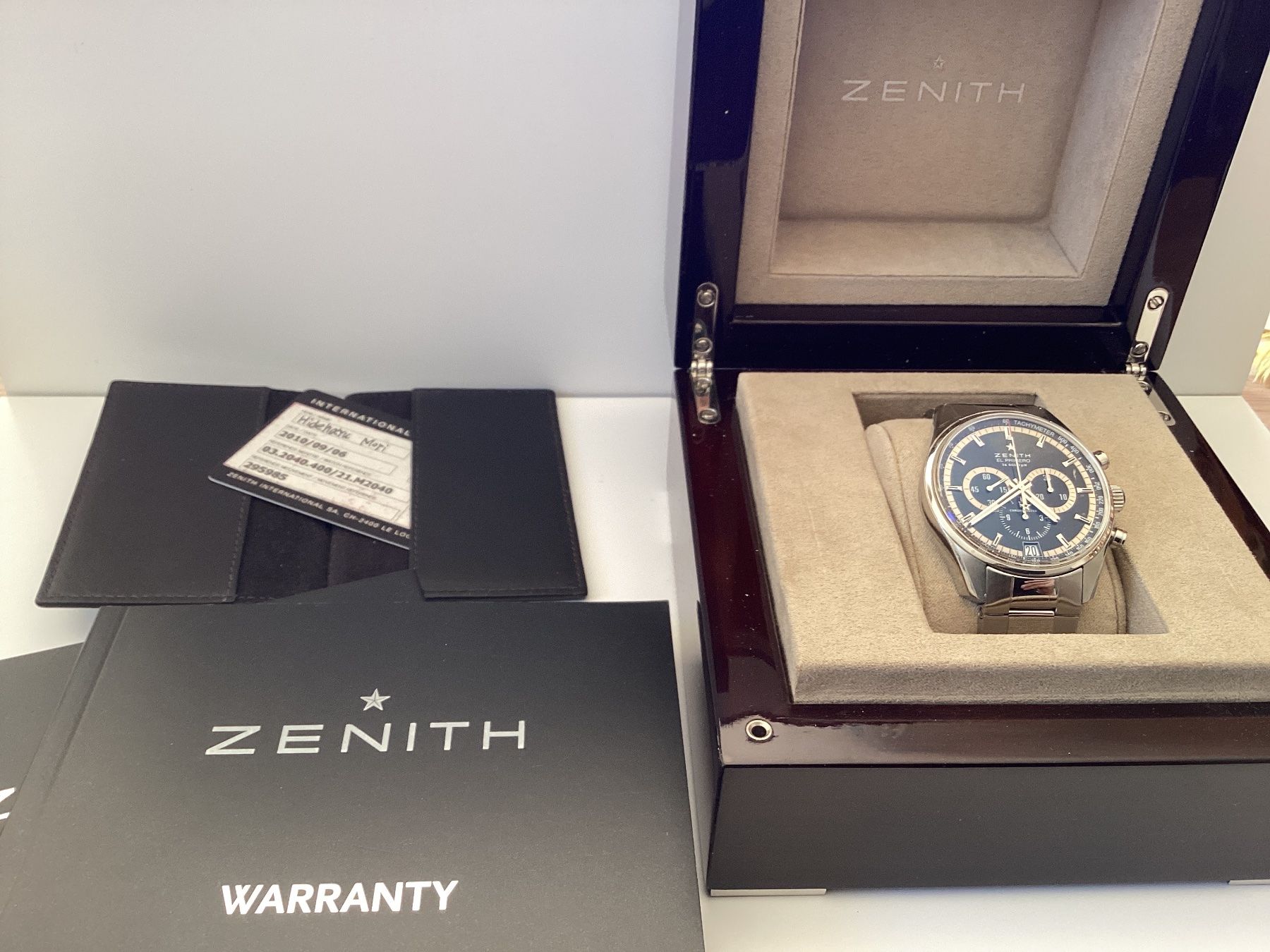 Zenith Montres: Zenith El Primero Chronomaster Referenz 03.2040.400 – D'occasion à Effretikon par simtek_de 7