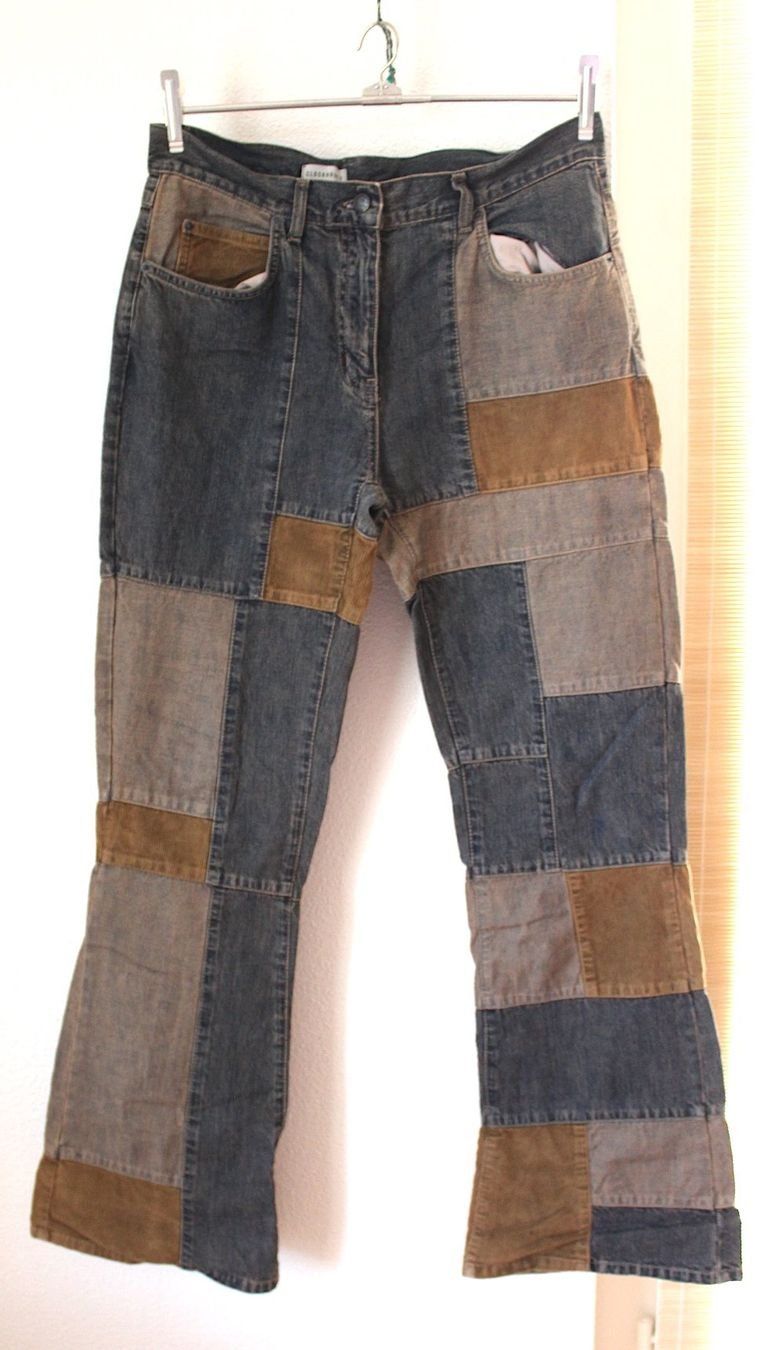 Jeans: Patchwork Damen Jeans, Gr. 42 – Usato da Locarno venduto da madame-tus-sauds 2
