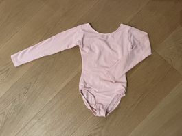 Eurotard Pink Ballet Leotard, Long Sleeve, Size Small (6y)