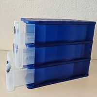 Schubladenbox mit 3 Fächern