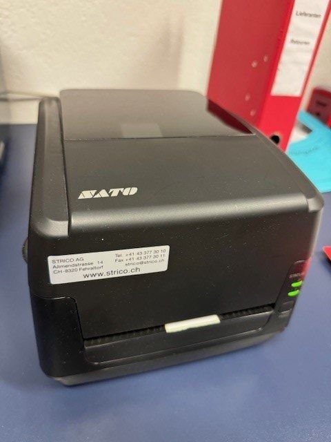 Stampanti: Barcode Etiketten Drucker SATO WS408TT – Usato da Altendorf venduto da Toptuningstore