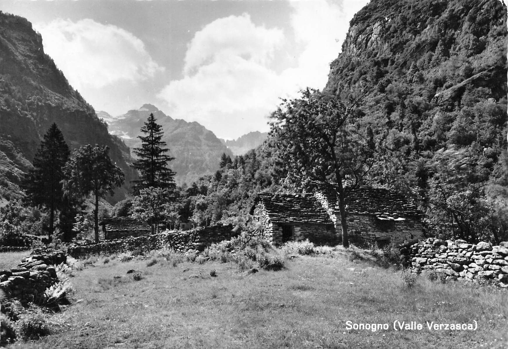 Ansichtskarten: Sonogno Verzasca TI G – Gebraucht aus Biasca von Blenio71
