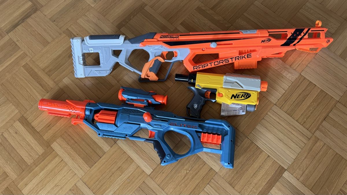 Nerf Giocattoli: 3 Nerfs – Usato da Basel venduto da PetitP01