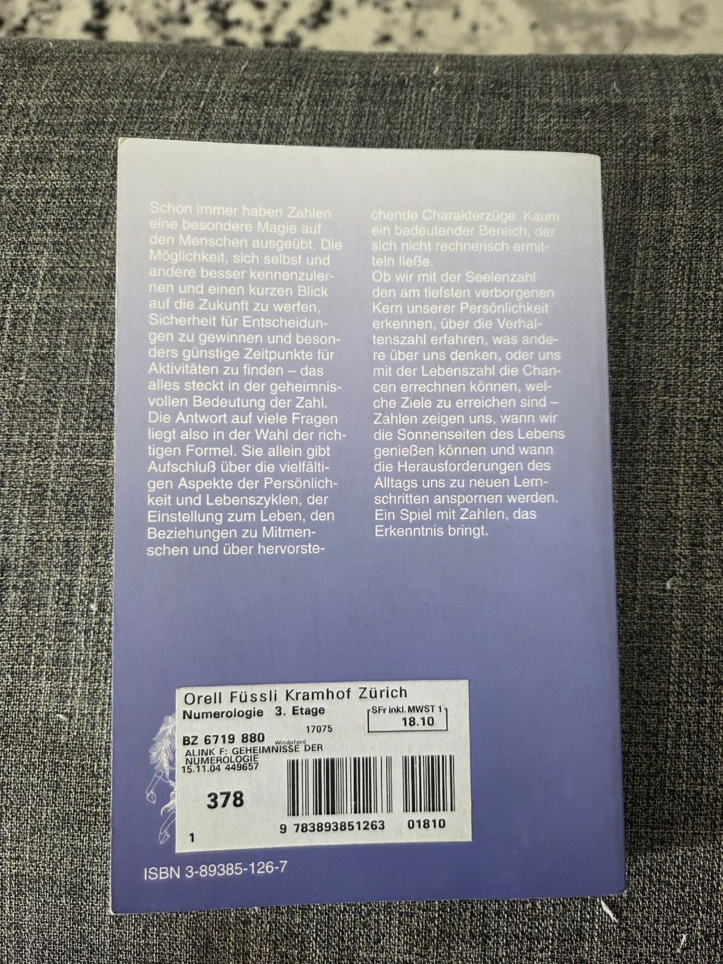 Libri: die Geheimnisse der Numerologie – Usato da Lostorf venduto da _Venus_ 1