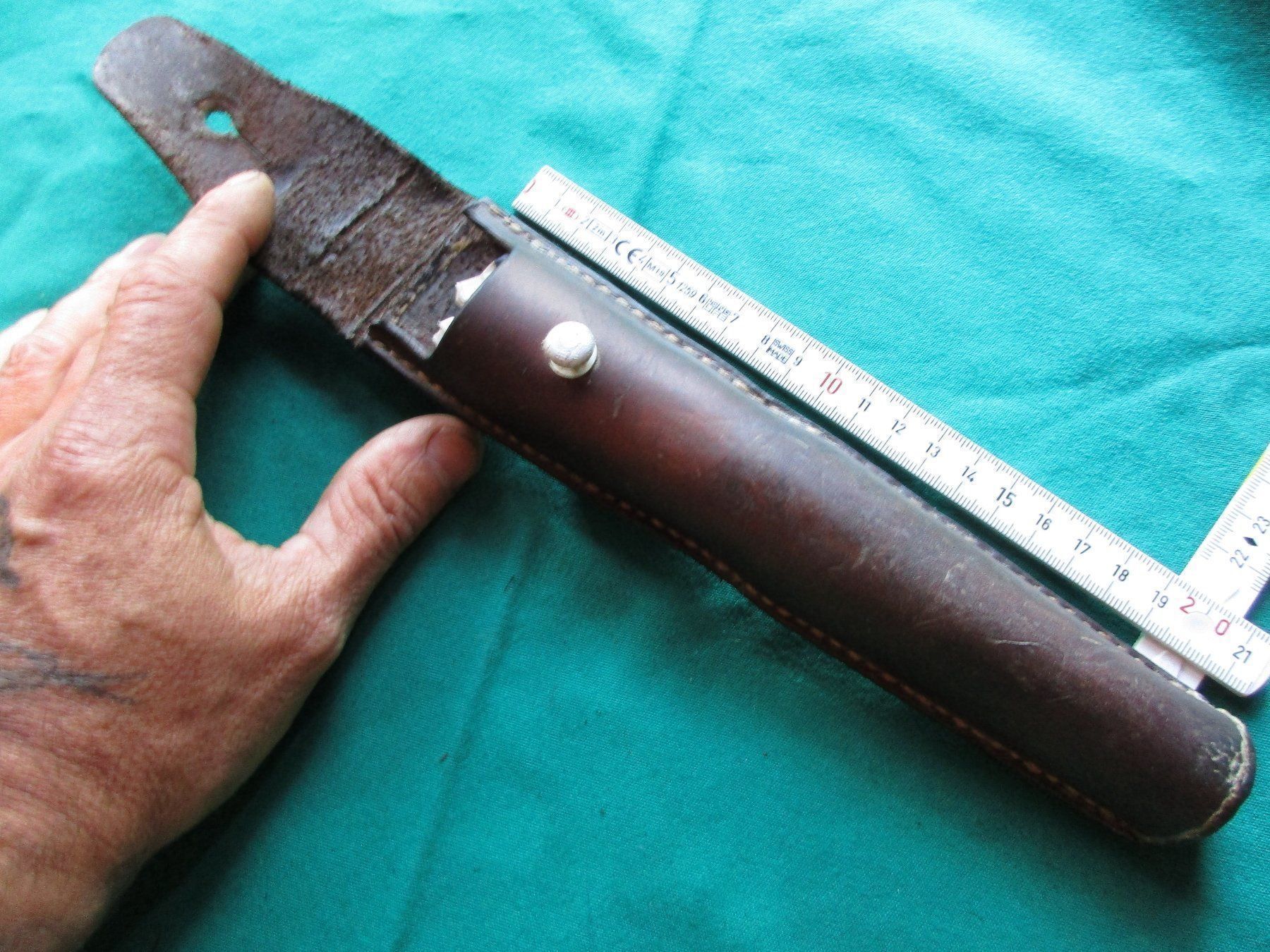 Schweizer Armee Armi bianche: Futteral zu Schiessbecher K31, 1947 – Usato da Bowil venduto da vifi01 4