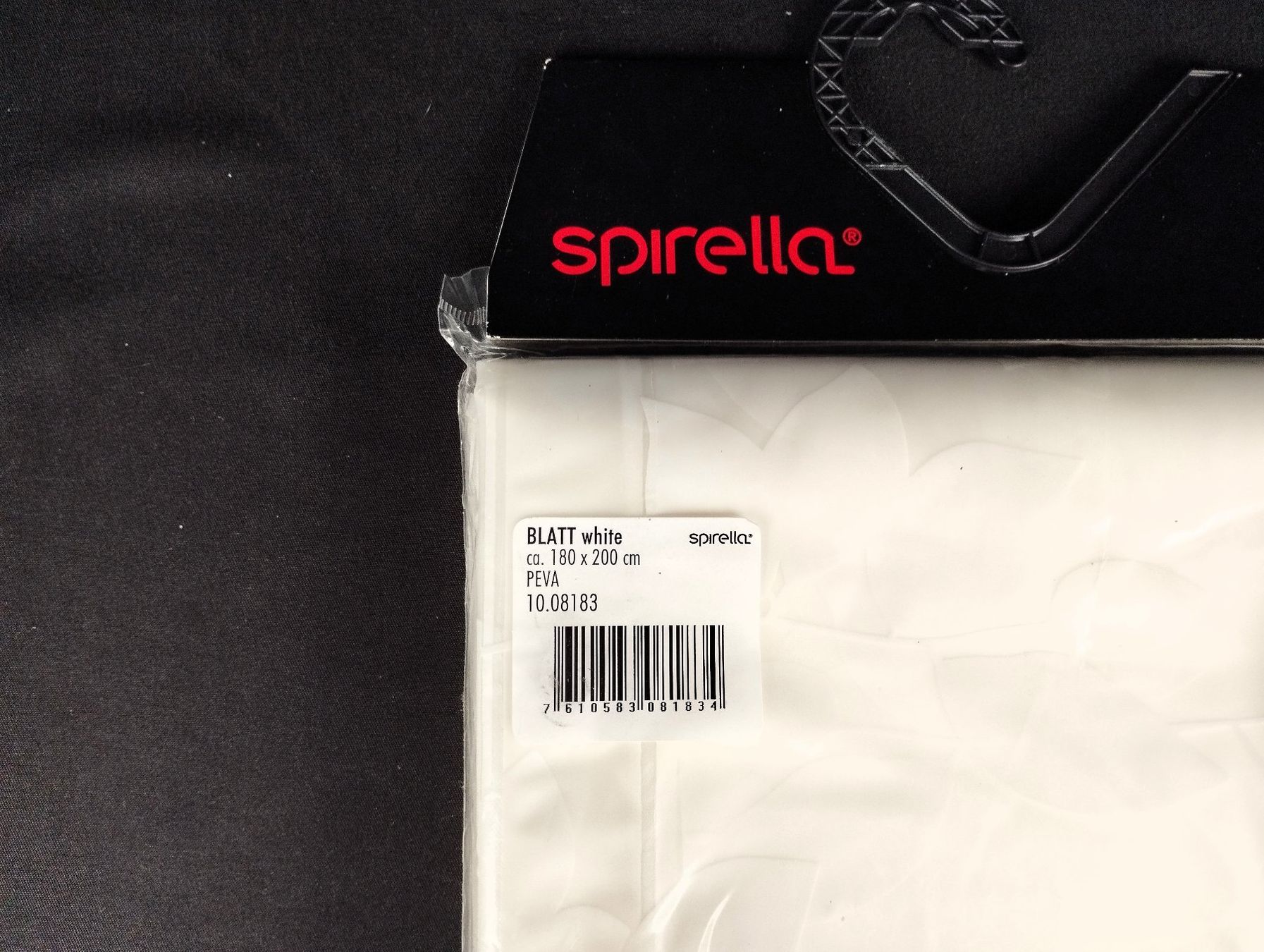 Spirella Vorhänge: SPIRELLA Duschvorhang 'Blatt' – Neu (gemäss Beschreibung) aus Schübelbach von Restwert_Schubelbach 3
