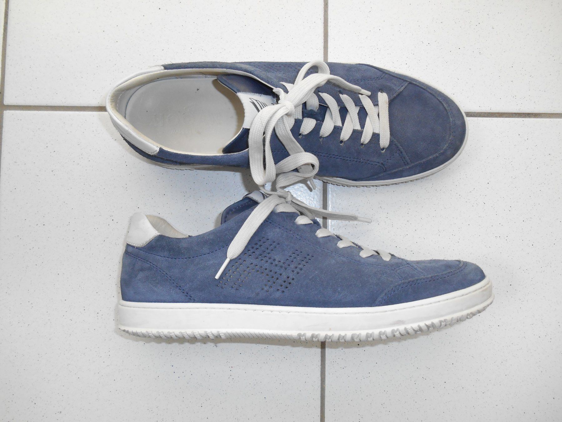 Hogan Scarpe da uomo: Hogan Herrenschuh blau Grösse 41.5 – Usato da Basel venduto da Birs868 3